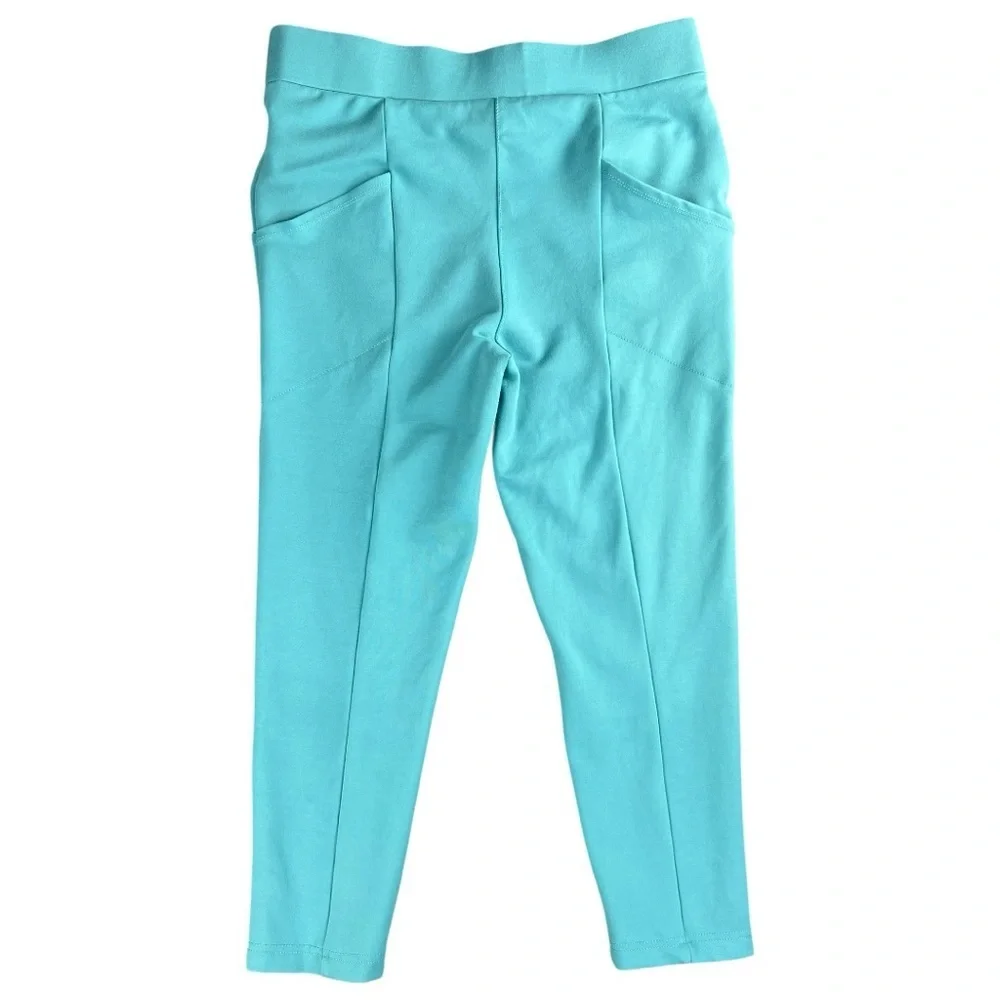 Betabrand Light Blue Pull-On 6 Pocket Journey Pants Women’s In Petite Large - Picture 10 of 10